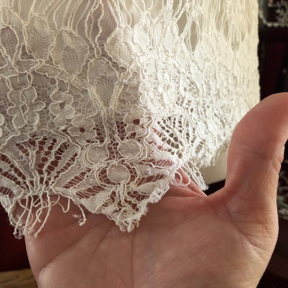 White Lace Blouse - Picture 11 of 13